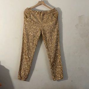 Free people sequin joggers